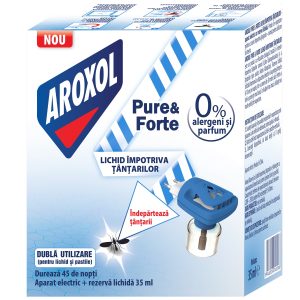 Aparat Electric Aroxol + Rezervă Lichidă 35ml, Engros