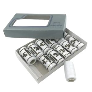 Set 12X Ață De Cusut Albă Ieftină, Engross