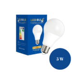 Bec Led Bulb Rotund 5w, Engros