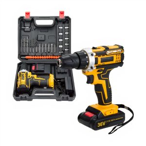 Bormasina Autofiletanta cu Percutie 2 Acumulatori 24V, Engros