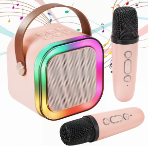 Boxa Karaoke cu 2 Microfoane IOS/Android, Engros