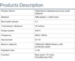 Boxă Portabilă Flip6 Rezistentă La Apă 5w, Engross - imagine 2