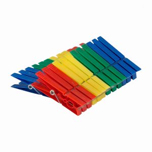 Carlige Plastic Color Mari 24buc/Set, Engros