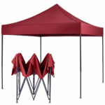 Cort Pavilion Pliabil 3x3m, Impermeabil PVC, Cadru Metalic, Reglabil, Montare Rapida - imagine 3
