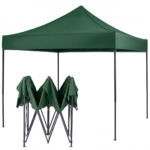 Cort Pavilion Pliabil 3x3m, Impermeabil PVC, Cadru Metalic, Reglabil, Montare Rapida - imagine 4