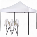 Cort Pavilion Pliabil 3x3m, Impermeabil PVC, Cadru Metalic, Reglabil, Montare Rapida - imagine 5