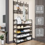 Cuier Multifunctional pentru Haine si Pantofi 170x80x26 cm, Engros - imagine 2