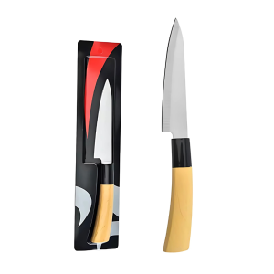 Cutit Profesional de Bucatarie Imitatie Lemn cu Lama 20cm, Engros