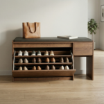 Dulap pentru Pantofi Tip Bancheta 100 x 34 x 51 cm Maro, Engros