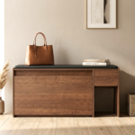 Dulap pentru Pantofi Tip Bancheta 100 x 34 x 51 cm Maro, Engros - imagine 2