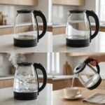 Fierbator Electric Portabil din Sticla 2.2l, Engros - imagine 2