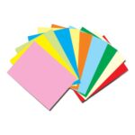 Hartie A4 colorata, 50 coli/top 10 culori 80gr/mp, Engross - imagine 2