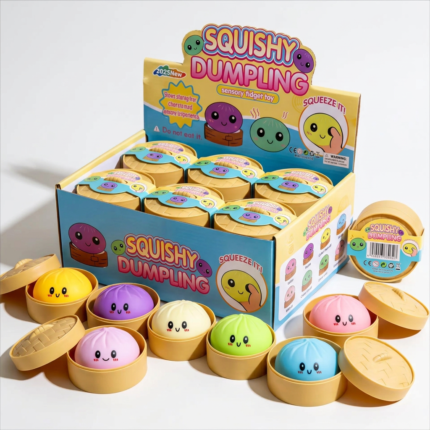 Jucarie Anti-Stres Squishy Dumpling Mystery Box 12 buc/set, Engros