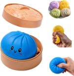 Jucarie Anti-Stres Squishy Dumpling Mystery Box, Engros - imagine 3