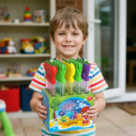 Jucarie Baloane de Sapun Fructe 26cm 24buc/set, Engros - imagine 3
