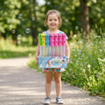 Jucarie Baloane de Sapun Ursulet 26cm 24buc/set, Engros - imagine 2