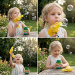 Jucarie Balon de Sapun Crevete 16cm cu o Rezerva, Engros - imagine 3