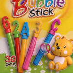 Jucarie Balon Sapun 30buc/set Cifre si Litere, Engros - imagine 2