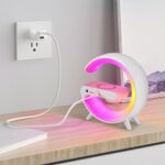 Lampa LED cu Boxa Bluetooth RGB Mare, Engros - imagine 2