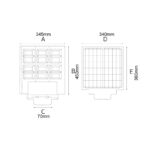 Lampa Solara Iluminat Stradal 600W, Engros - imagine 2