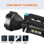 Lanterna Cu Led 20W, Rezistenta La Apa, Incarcare Solara Si Usb, Engross - imagine 2
