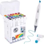 Markere Acrilice Duble 24buc/set, Engros