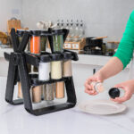 Organizator de Condimente Rotatic cu 18 Piese, Engros - imagine 3