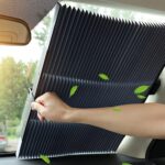 Parasolar Retractabil 150x70cm Cu Ventuze, Engros