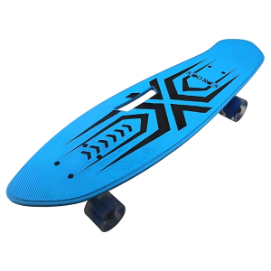 Placa Skateboard cu Roti Lumina Silicon si Cadru Aluminiu 71cm, Engros