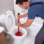 Pompa pentru WC 48x15cm, Engros - imagine 2