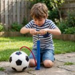 Pompa Umflat Manuala 50cm cu Maner din Lemn, Engros - imagine 3