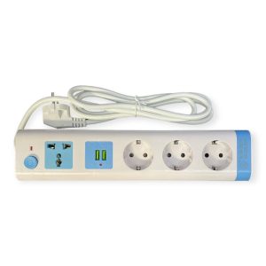 Prelungitor 3m Cu 4 Prize si 2 Usb-uri, Engros