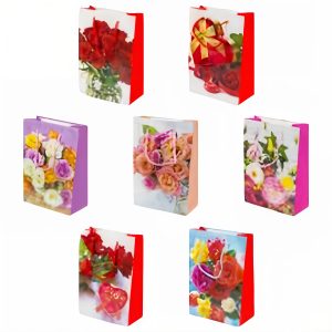 Pungi De Cadou Flori 18x22x8cm ,12-5, Engross