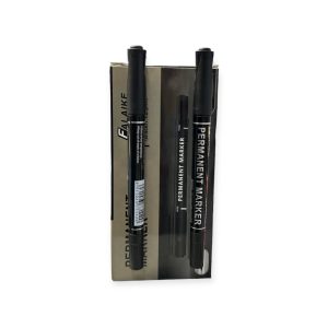 Set 12X Marker Permanent Cu 2 Capete, Engross