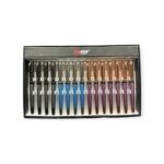Set 15 Stilouri Metal Color, Engross