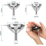Set 3 Bucati Palnie din Inox 7.5/5.5/4.5cm, Engros - imagine 2