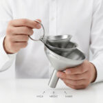 Set 3 Bucati Palnie din Inox 7.5/5.5/4.5cm, Engros - imagine 3