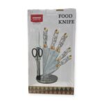 Set 7 Piese Cutite Profesionale Pe Suport Rotativ, Engross - imagine 2
