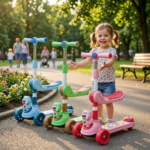Trotineta Pentru Copii cu Scaun 1-10 Ani, Engros - imagine 2