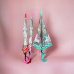 Umbrele Transparente Pentru Copii Cu Unicorn Si Fluier, Engross