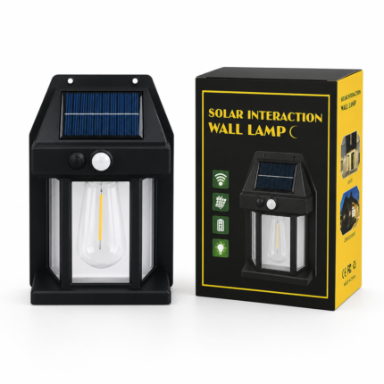 Lampa Solara cu 1 Bec Retro Model Ieftin Lumina Alb Cald 2700k, Engros