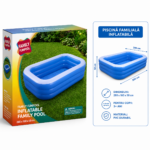 Piscina Gonflabila cu 3 Inele 280x180x58cm Din Pvc, Engros - imagine 2