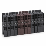 Carlige Negre Pentru Rufe 24 Buc/Set de 7cm, Engros