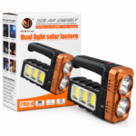 Lanterna 5 Led-uri 3W cu Incarcare Solara/Priza 400 lm, Engros