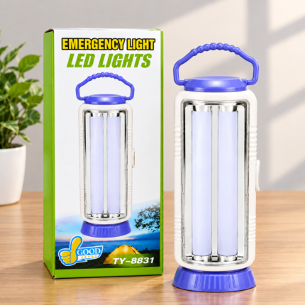 Lanterna de Urgenta 30cm cu 3 Moduri de Iluminare si Baterie de 2400 mAh cu Acumulator la Priza, Engros