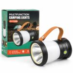 Lampa Portabila Solara/Priza 3in1 cu 5 Moduri de Iluminare cu 210 lm, Engros