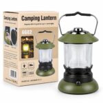 Lanterna Solara/Priza 21x11cm cu 2 Moduri de Iluminare Alb Cald/Rece si Intensitate Reglabila, Engros