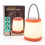 Lampa de Veghe 12.5x9cm cu 1200 mAh Portabila si Suspendabila cu 3 Nivele de Intensitate si Incarcare USB, Engros
