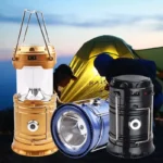 Lanterna Camping Tip Felinar 19×9 cm cu Incarcare Solara/Priza si Functie de Baterie Externa, Engros - imagine 3