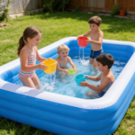 Piscina Gonflabila cu 3 Inele 280x180x58cm Din Pvc, Engros - imagine 3
